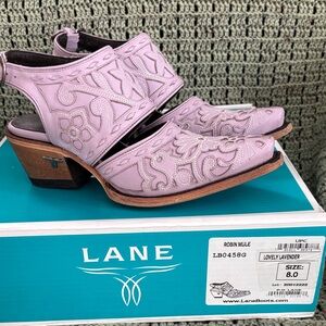Lane Lavender Robin Mule Women Shoes